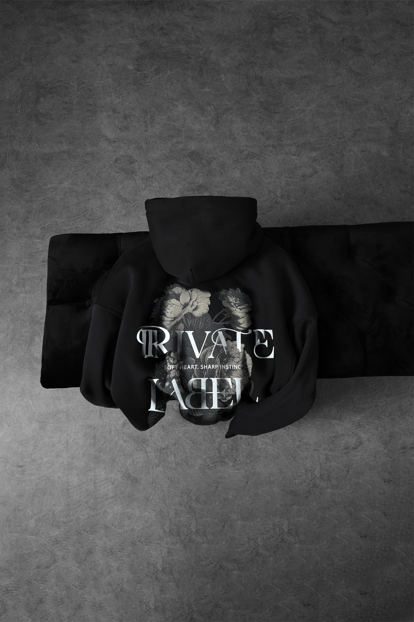 " Private Label " Oversized Hoodie