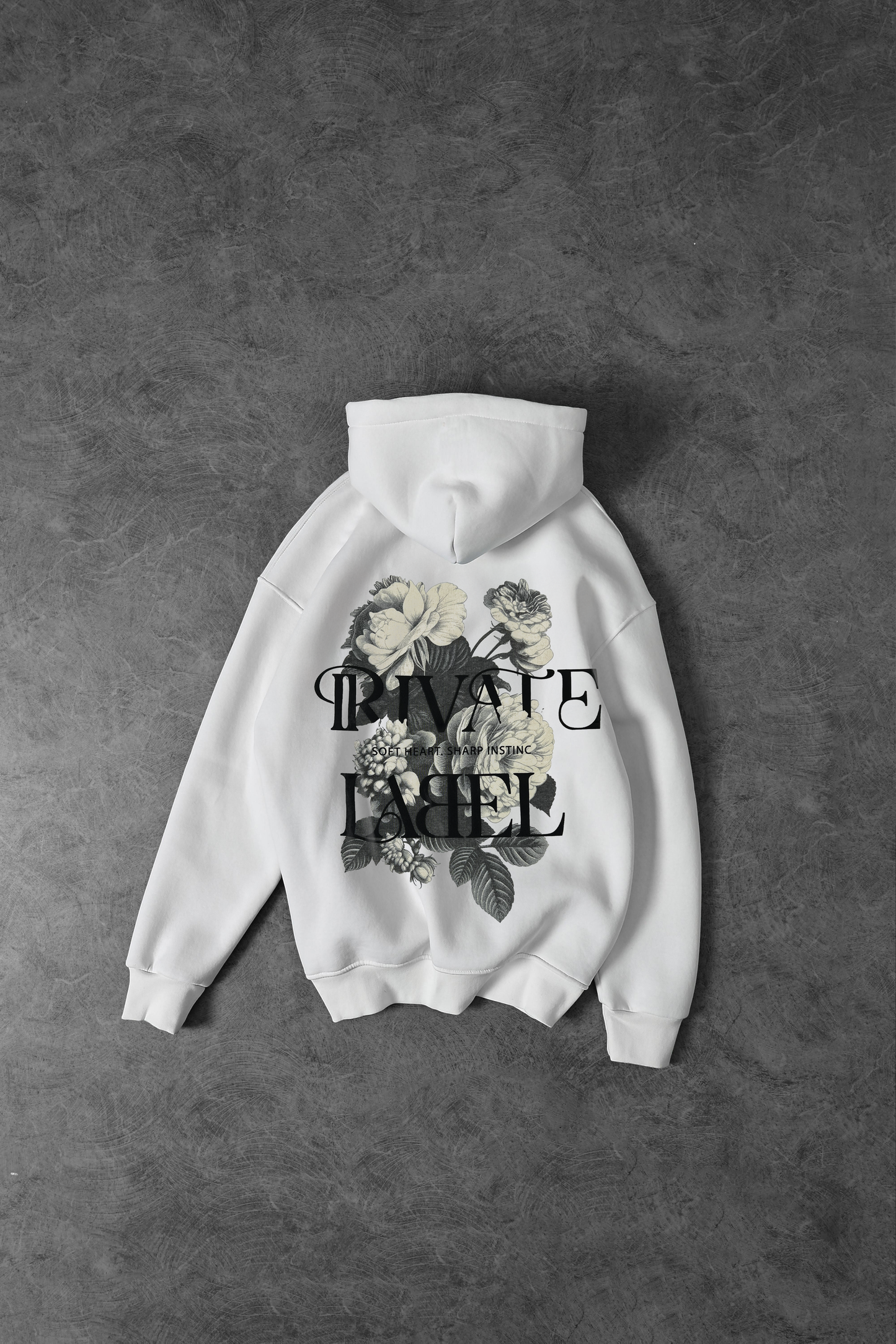 " Private Label " Oversized Hoodie