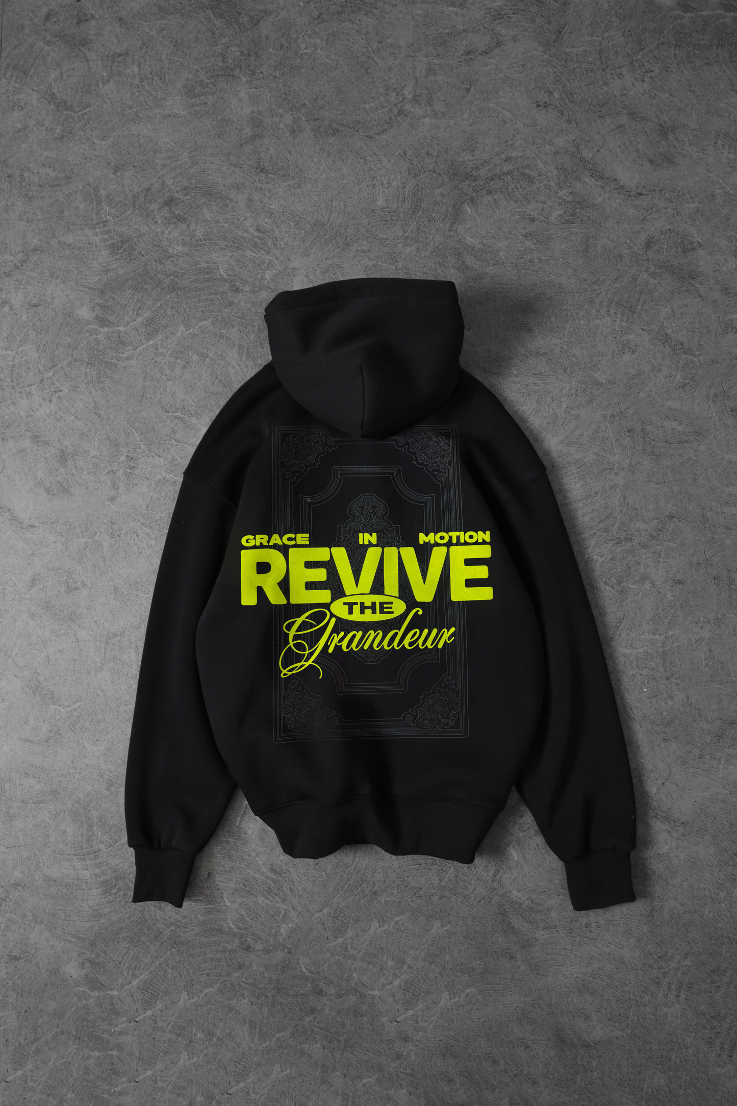 " Motion Reviver " Oversized Hoodie