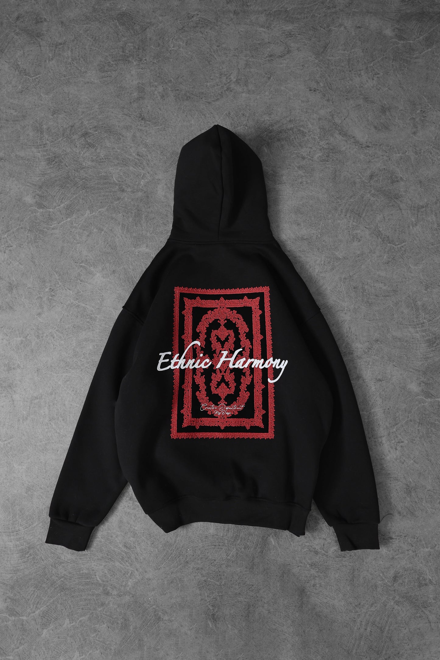 " Ethnic Harmony " Oversized Hoodie