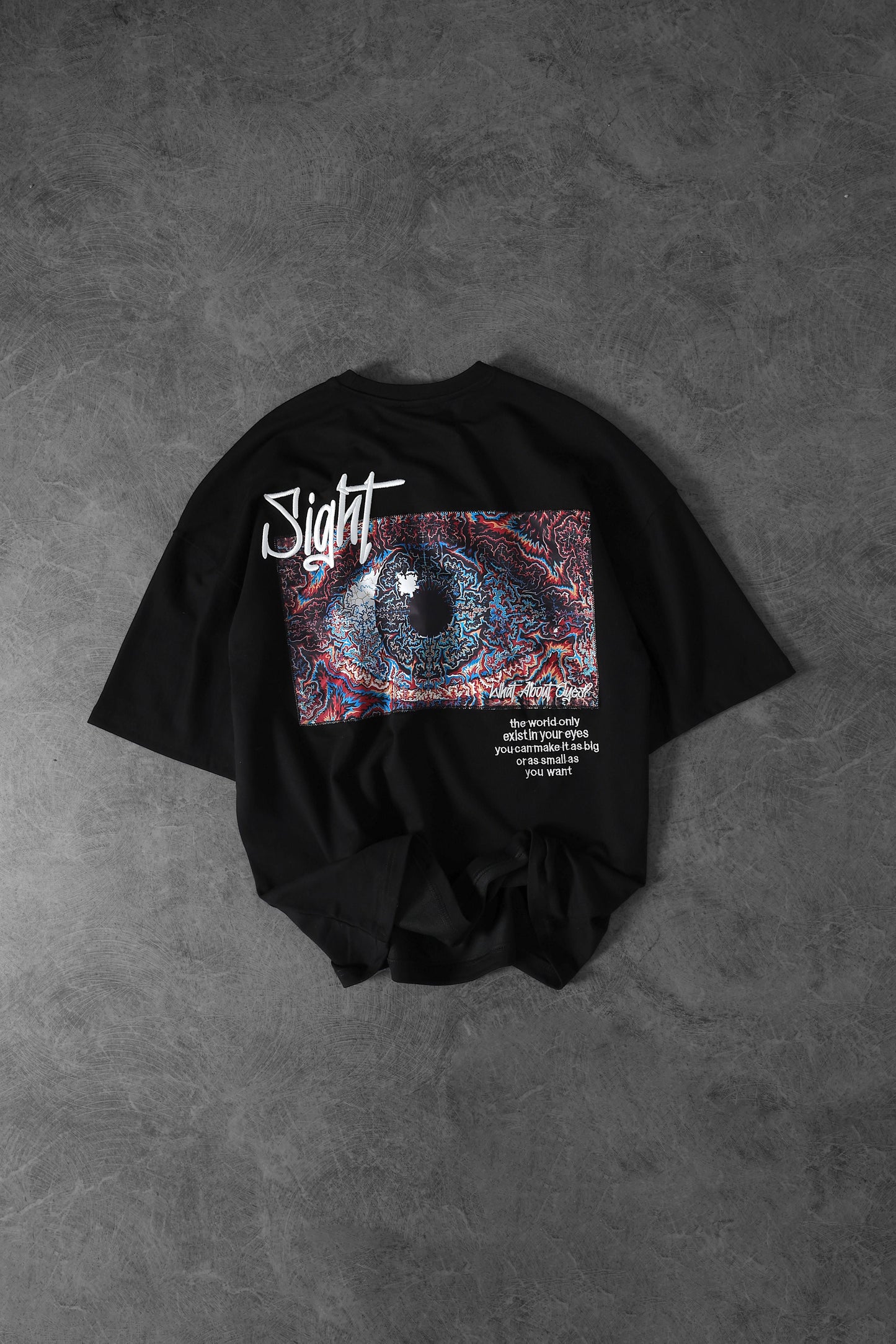 " Purpose Eye " Oversized Tee