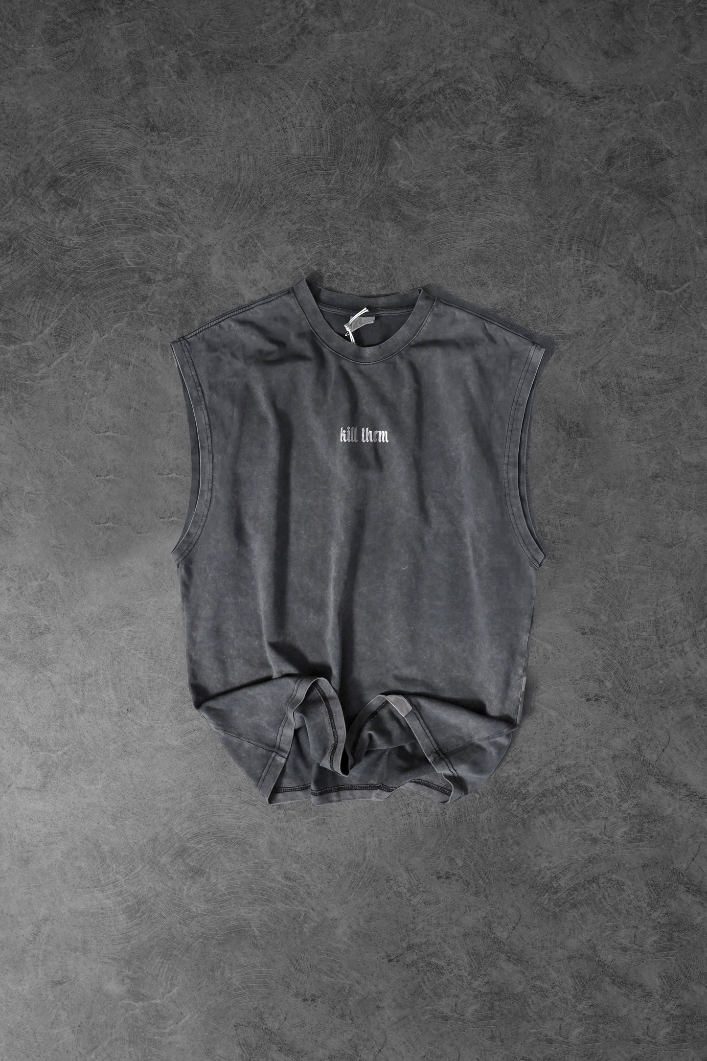 " Fallen Archers " Sleeveless Oversized Tee