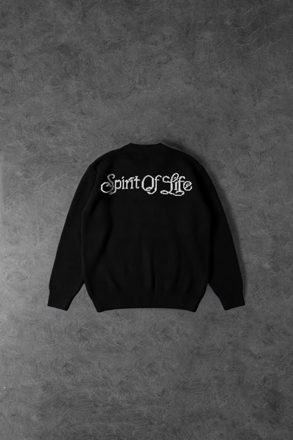 " Spirit Of life " Knit Pullover