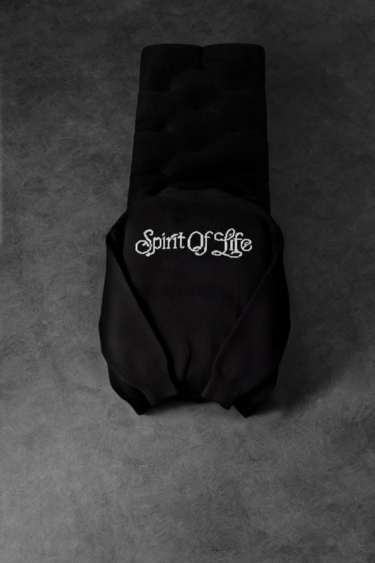 " Spirit Of life " Knit Pullover