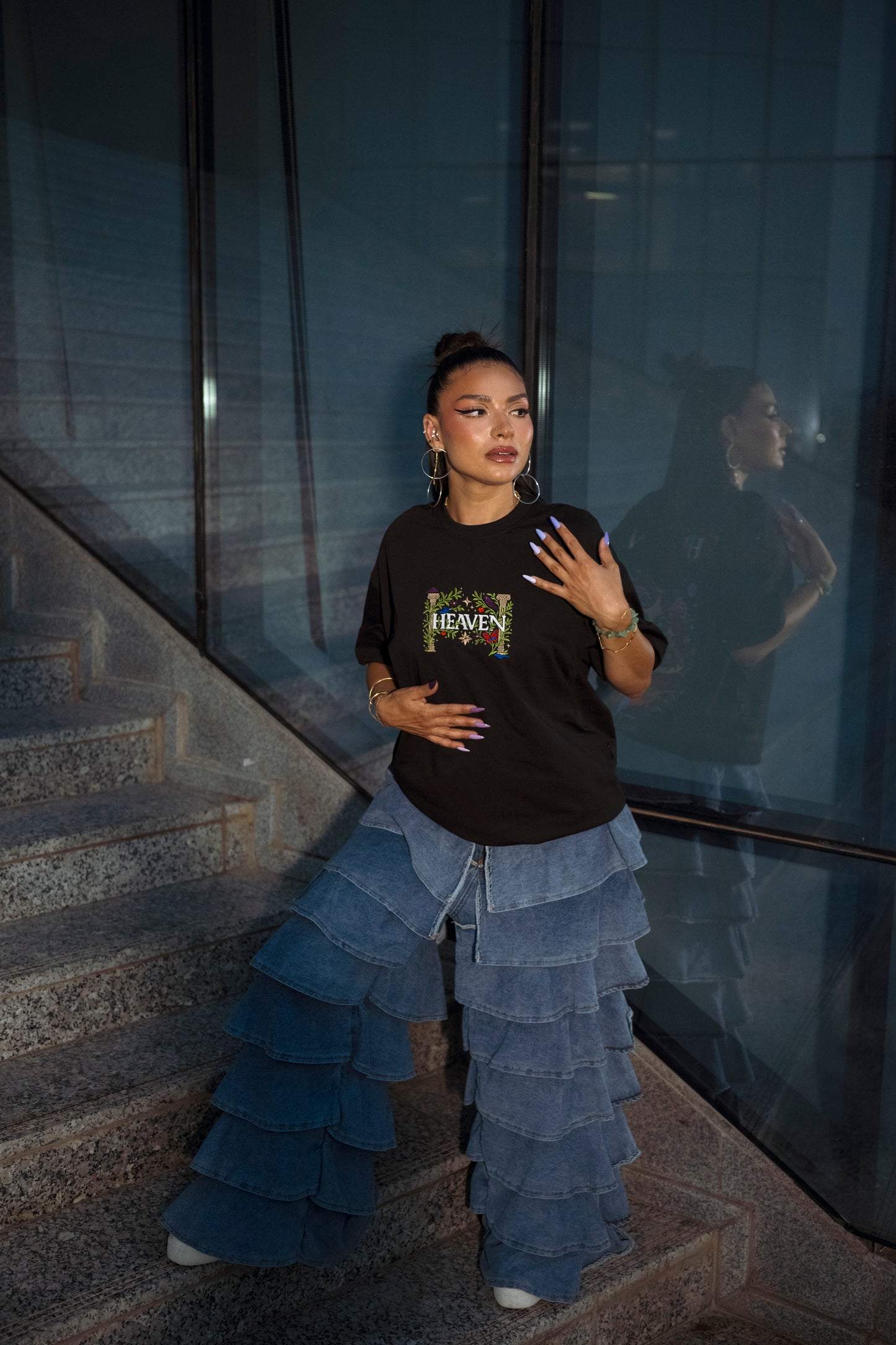 " The Endless Horizon " Heaven's Oversized Tee