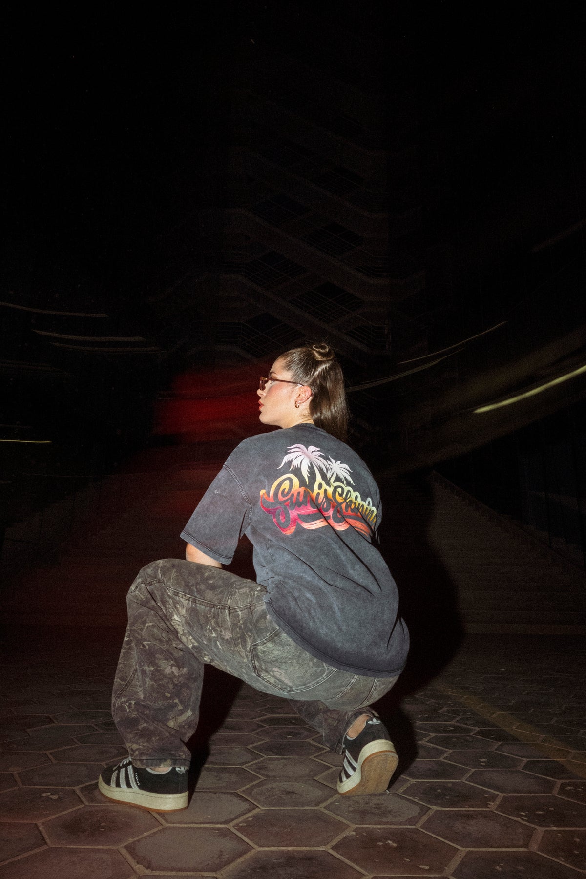 " Summer 26 Legacy " Acid-Washed Oversized Tee