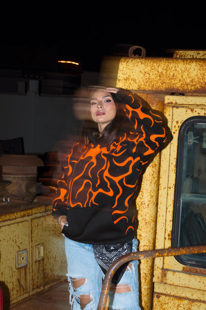 " Venom Flow " Oversized Hoodie