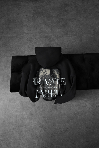 " Private Label " Oversized Hoodie