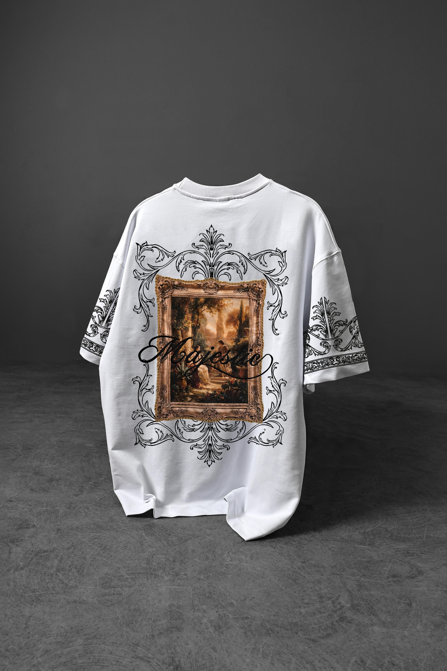 " Majestic Versailles " Oversized Tee