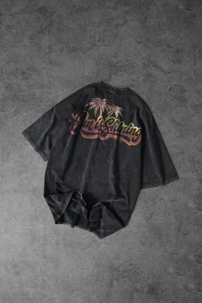 " Summer 26 Legacy " Acid-Washed Oversized Tee