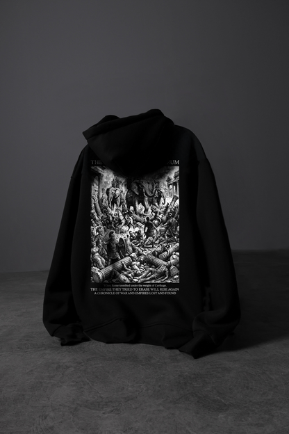 " Elephants in the Forum " Oversized Hoodie