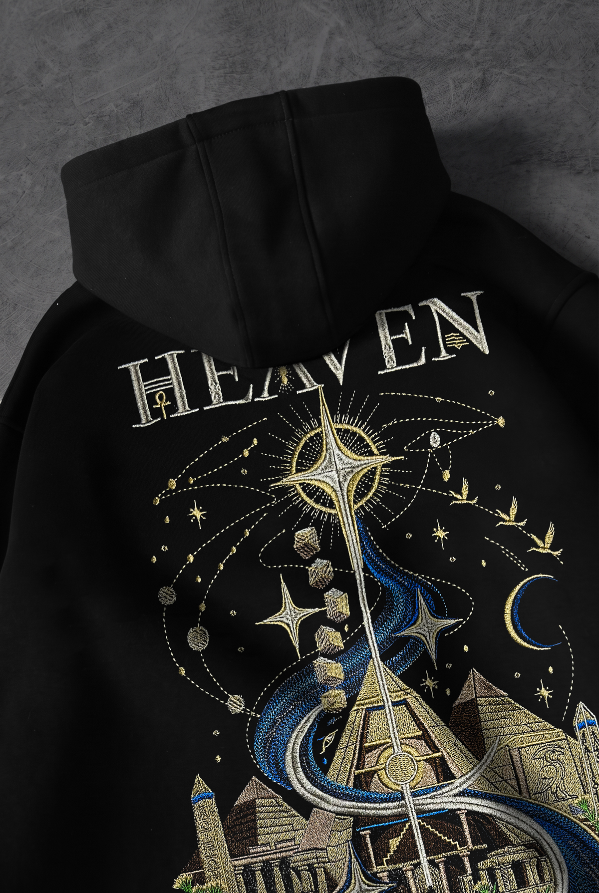 " Pyramid Of Heaven " HEAVEN's Oversized Hoodie