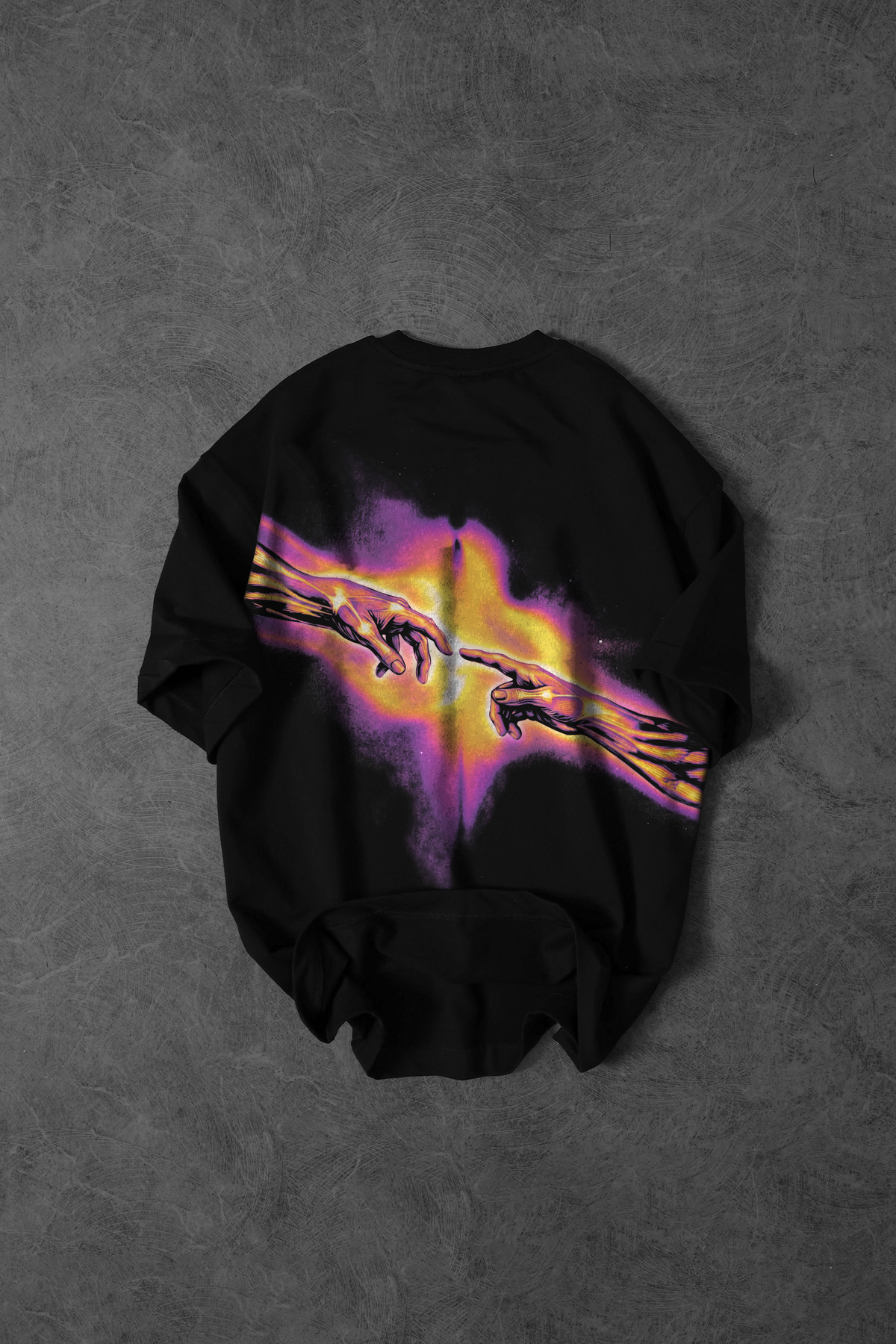 " Touch Of Creation " Oversized Tee