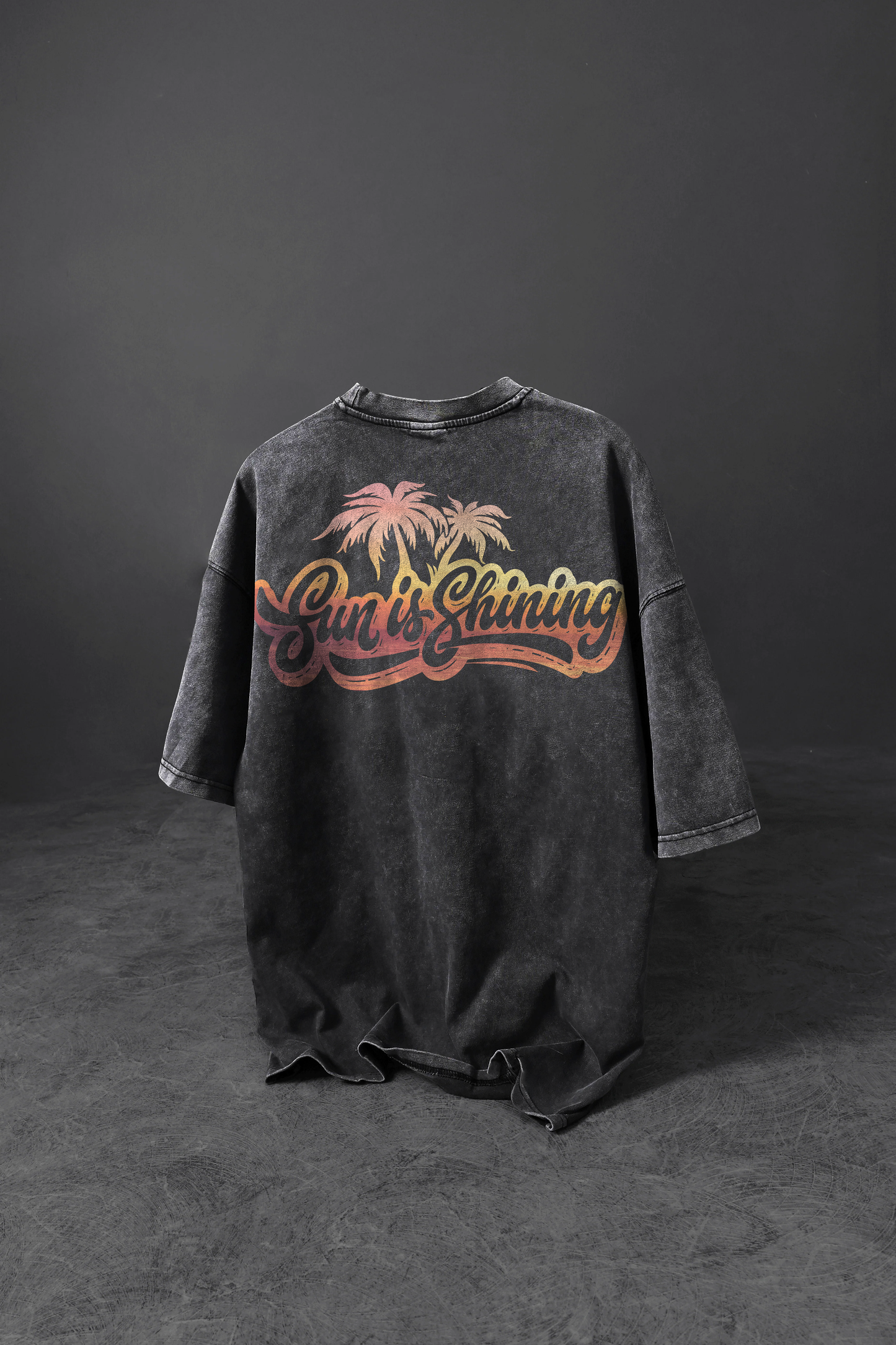 " Summer 26 Legacy " Acid-Washed Oversized Tee