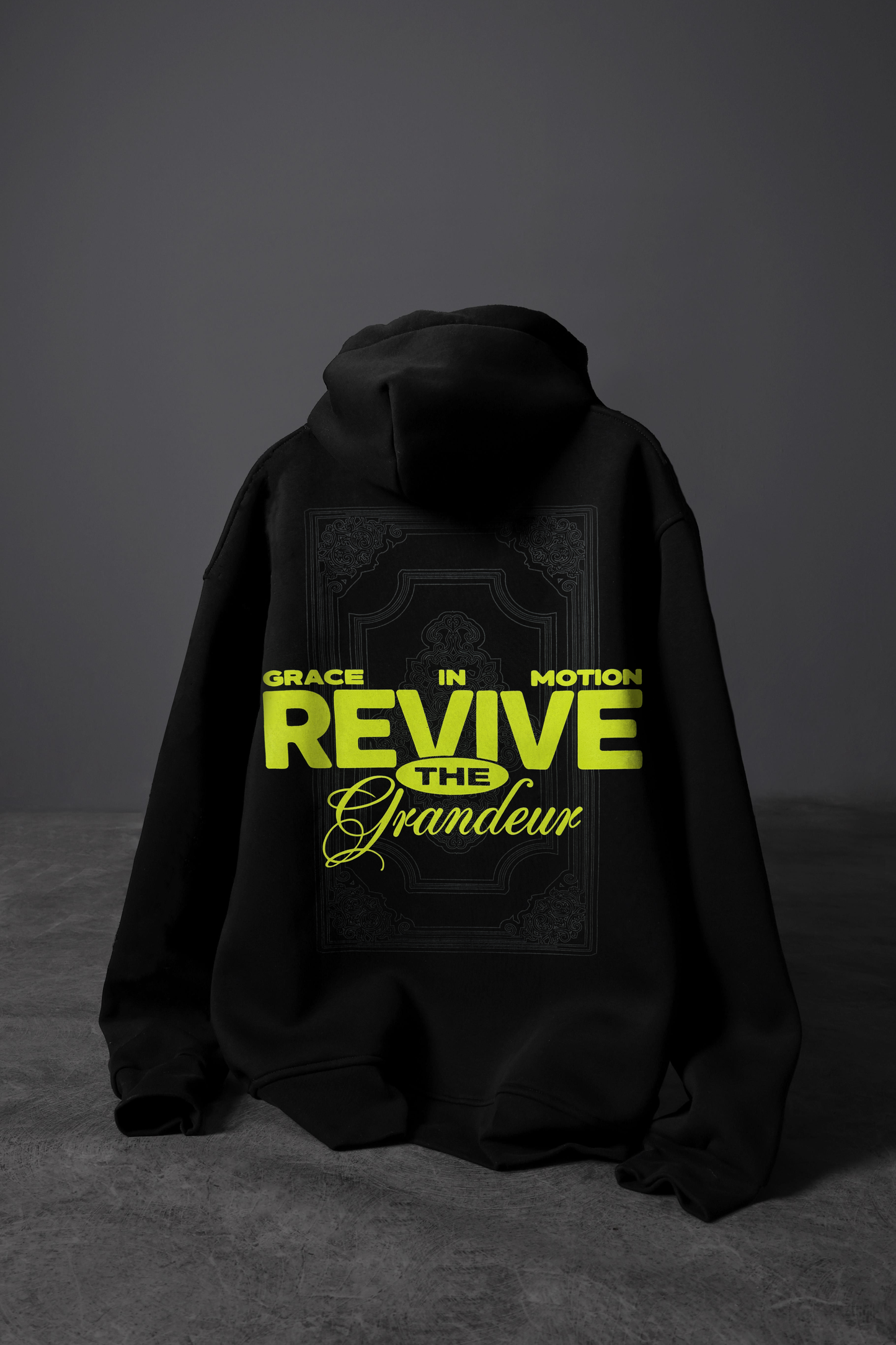 " Motion Reviver " Oversized Hoodie