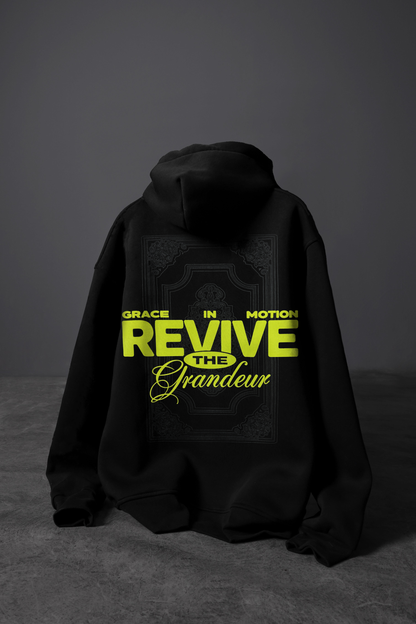" Motion Reviver " Oversized Hoodie