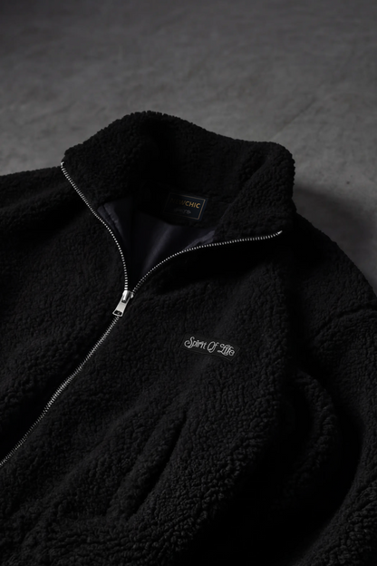 " Russian Bear " Sherpa Jacket