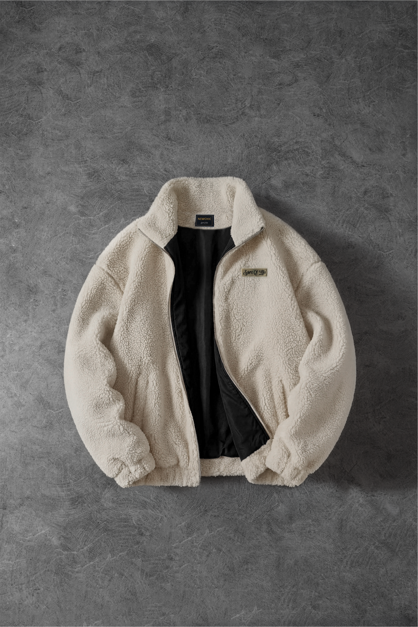 " Russian Bear " Sherpa Jacket