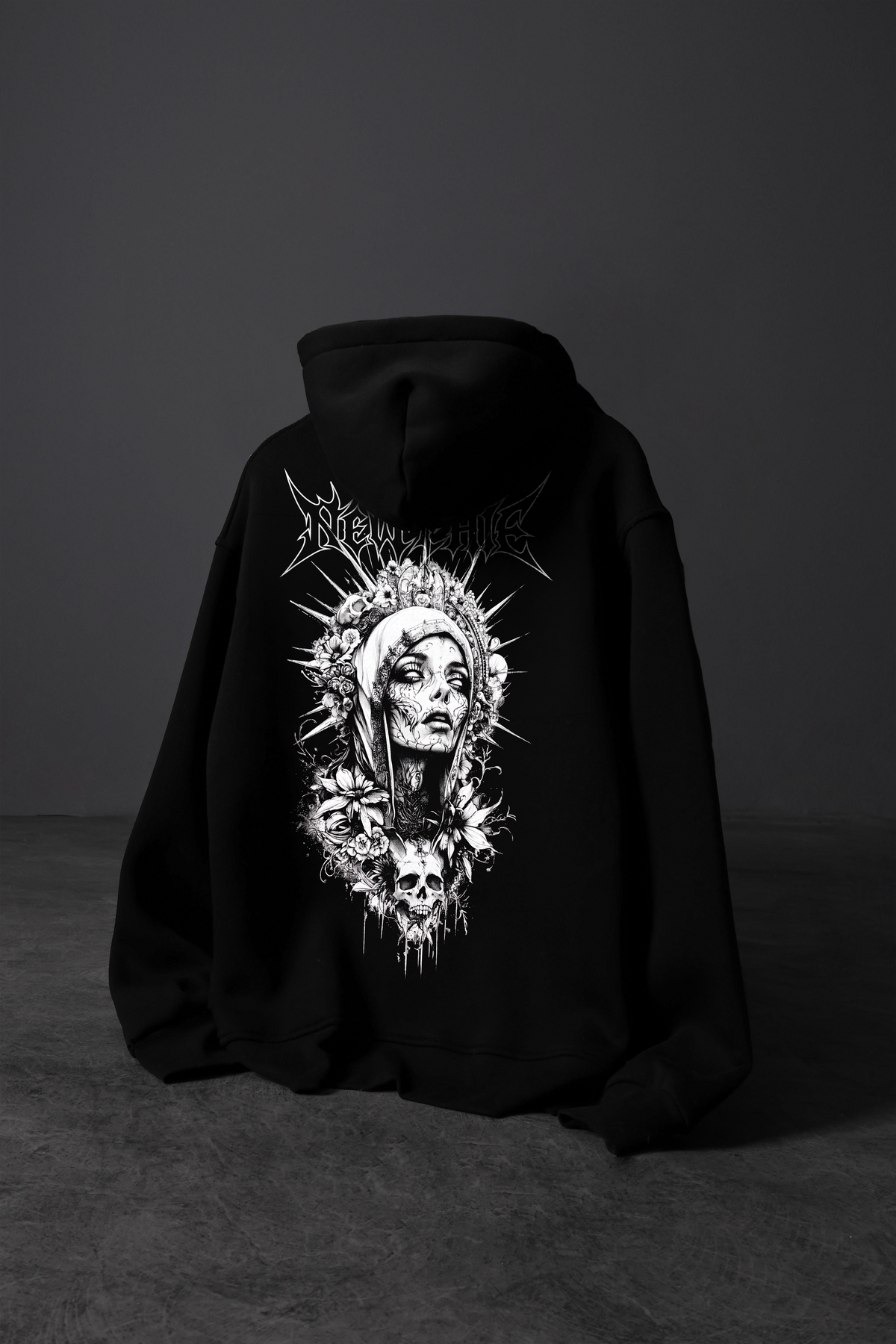 “Gothic Soul” Oversized Hoodie