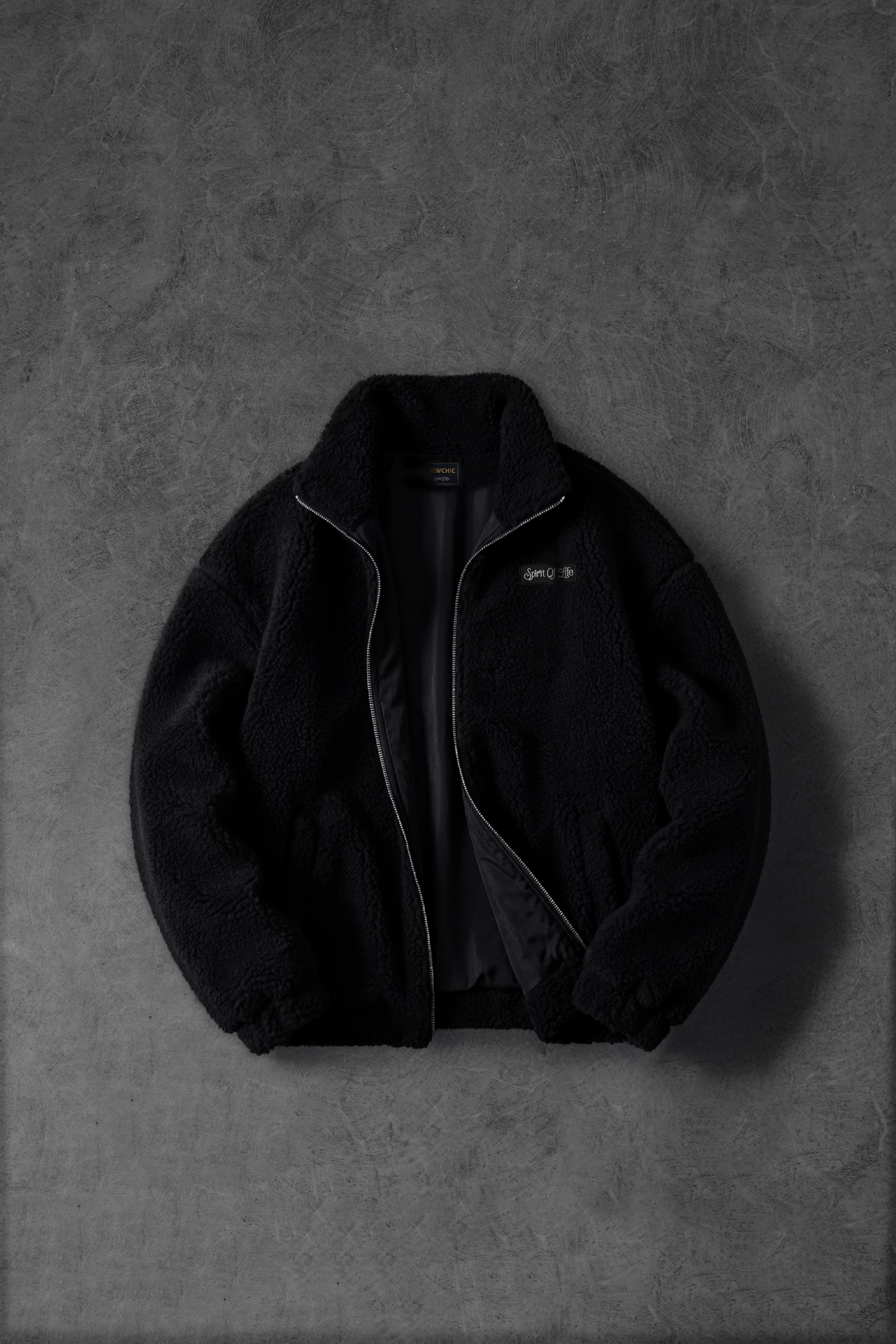 " Russian Bear " Sherpa Jacket