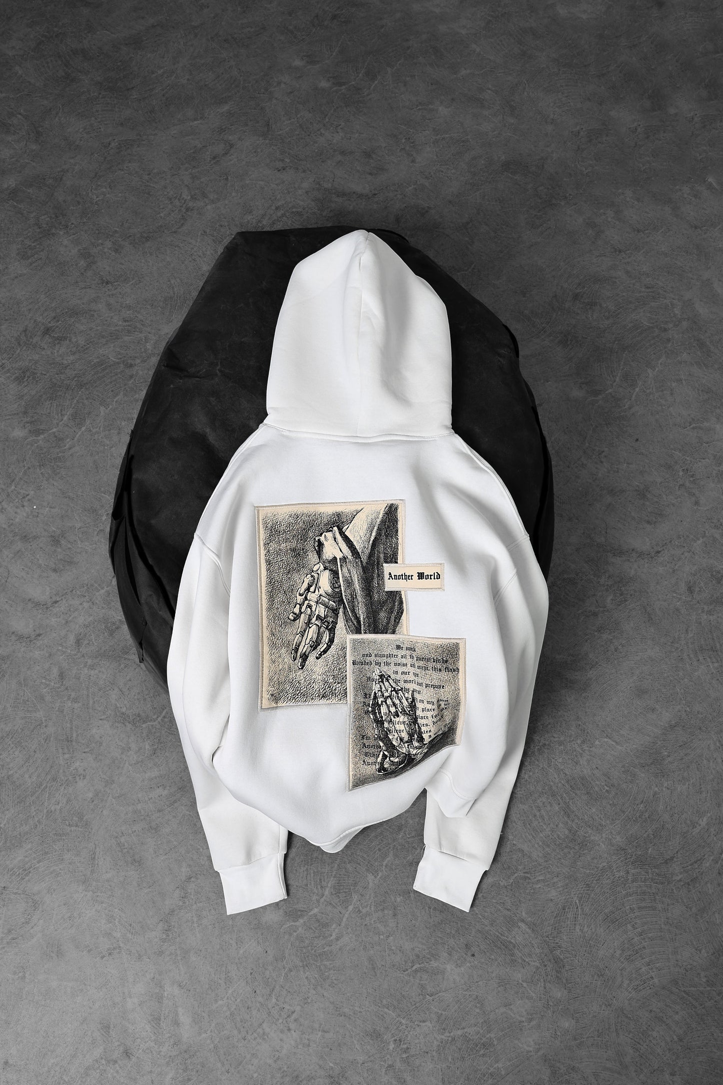 " Cyber saint " Oversized Hoodie