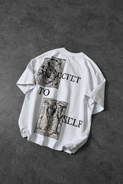 " Secret To Myself " Oversized Tee