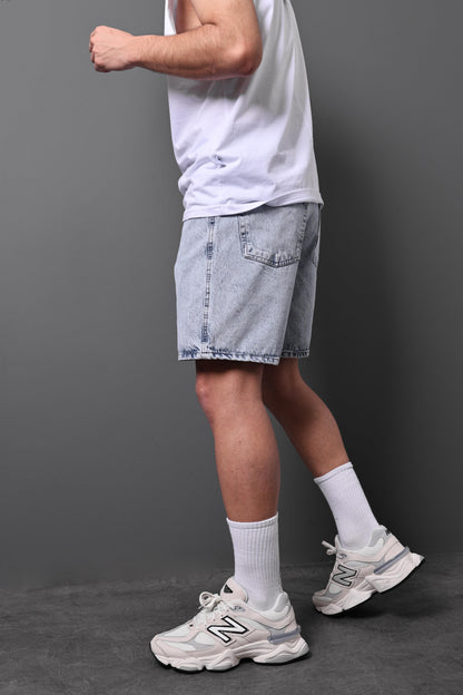 “ Stonewash Core ” Denim Shorts