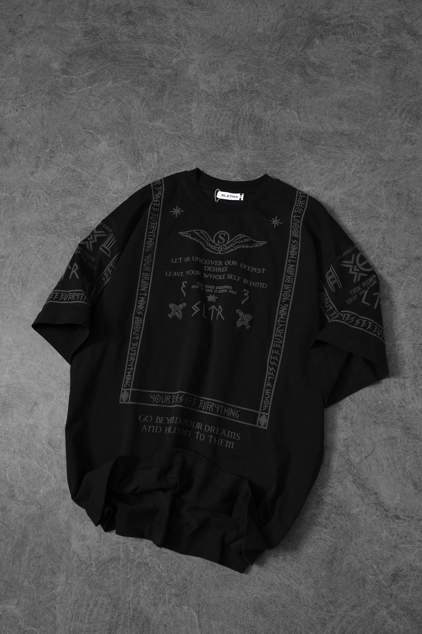 " Path Guide " Oversized Tee