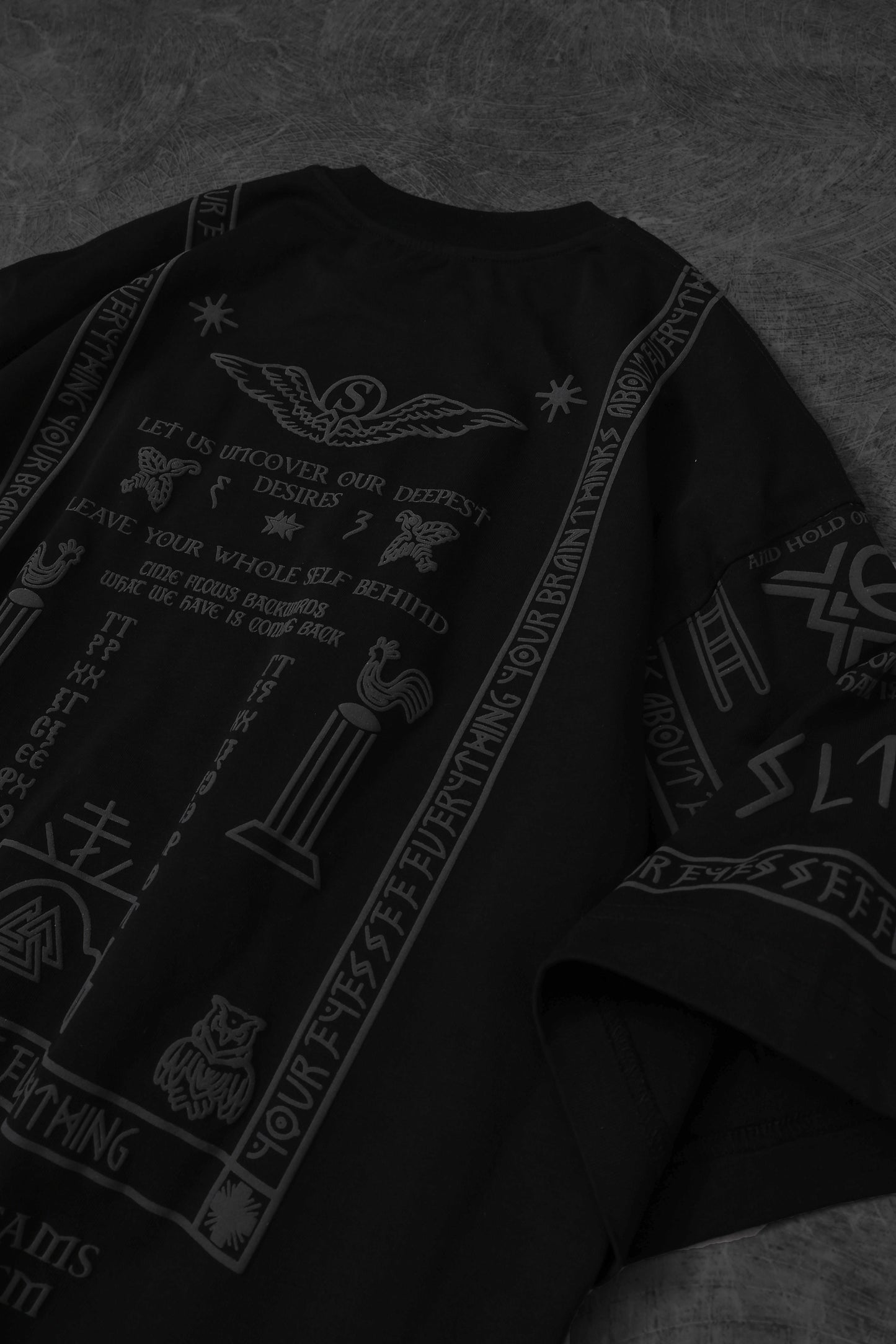 " Path Guide " Oversized Tee