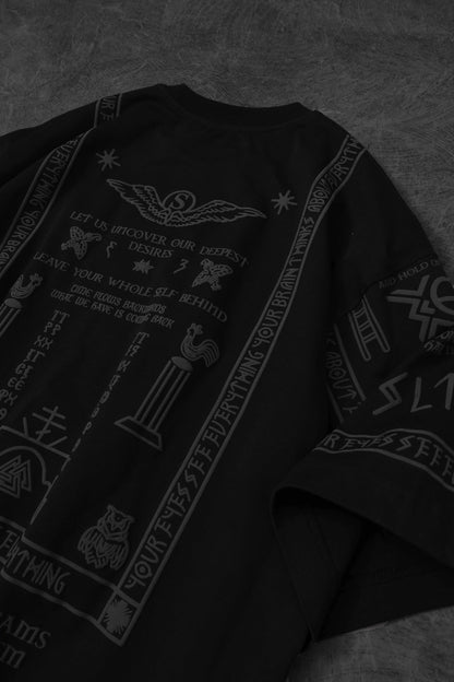 " Path Guide " Oversized Tee