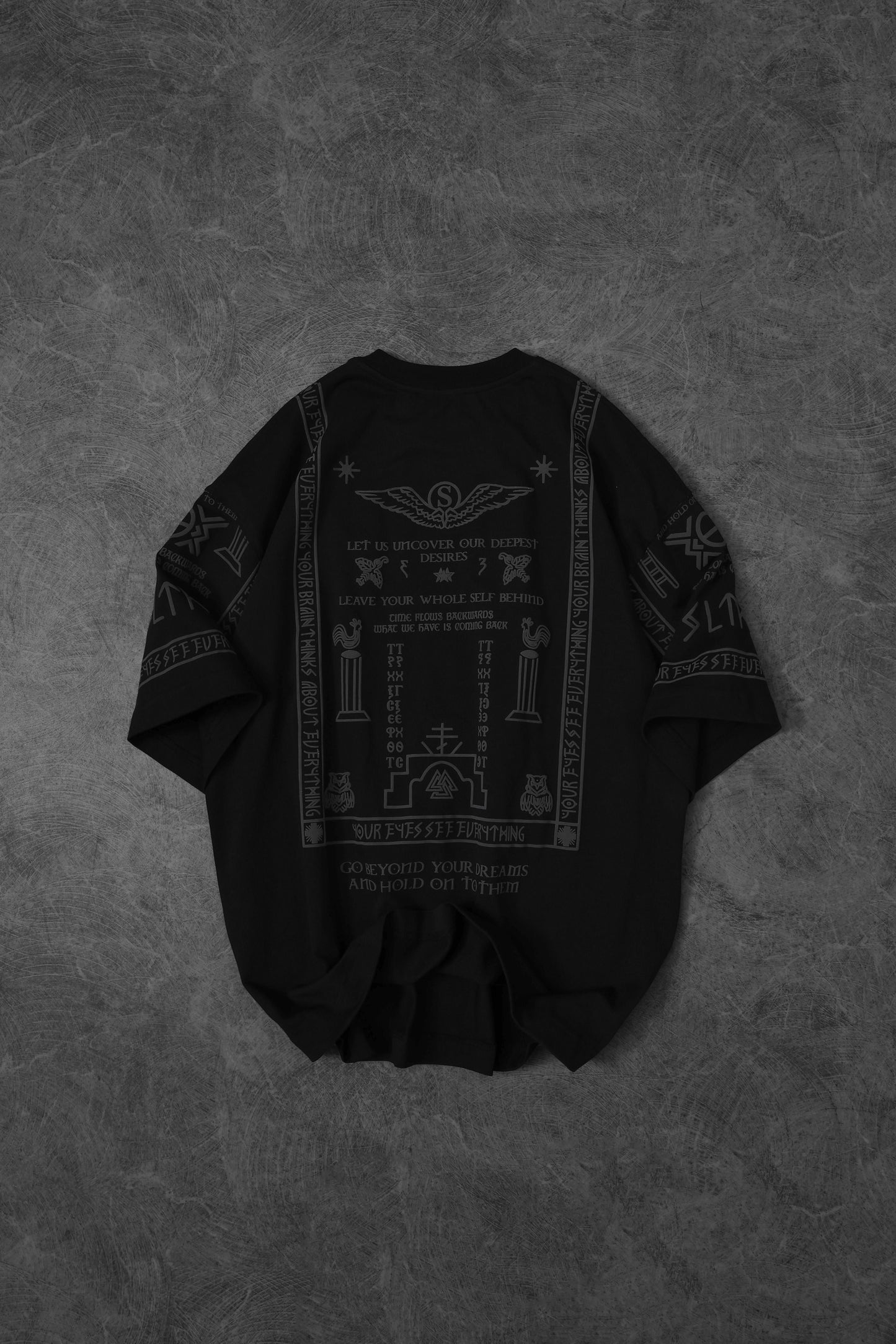 " Path Guide " Oversized Tee
