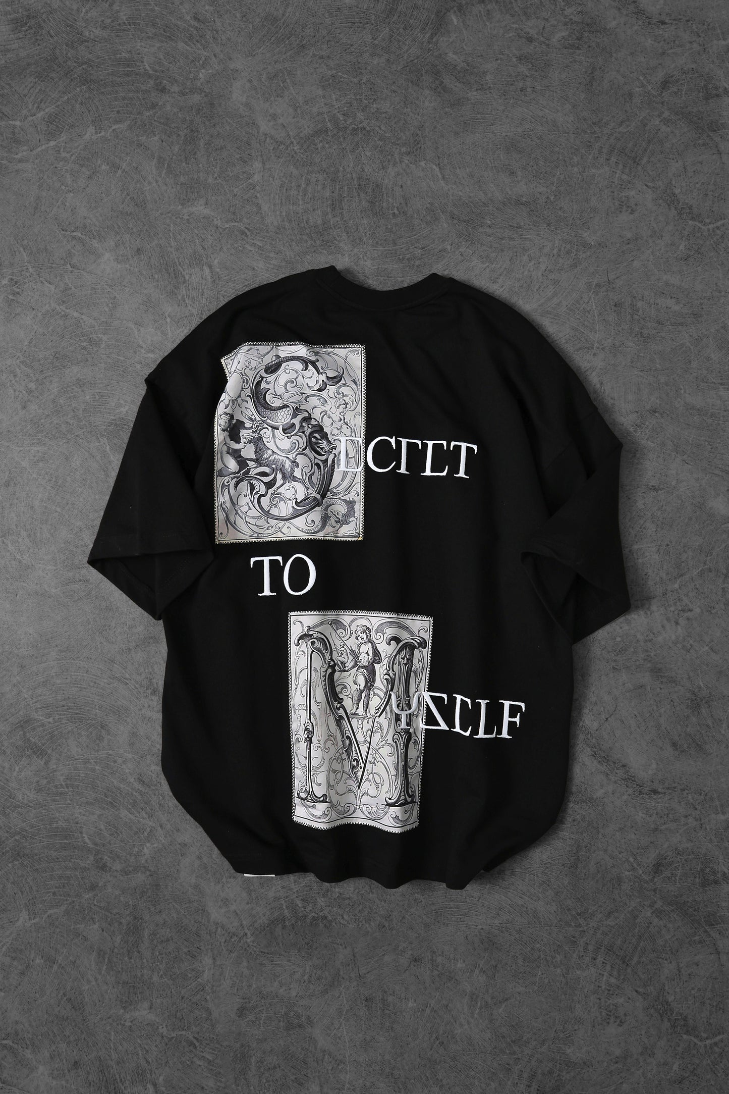 " Secret To Myself " Oversized Tee