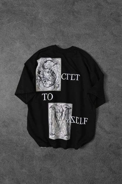 " Secret To Myself " Oversized Tee