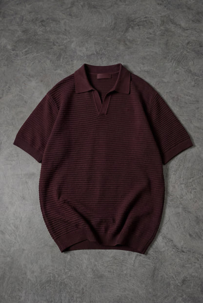 " Filato Di Napoli 🇮🇹 " Old Money Knitted Tee