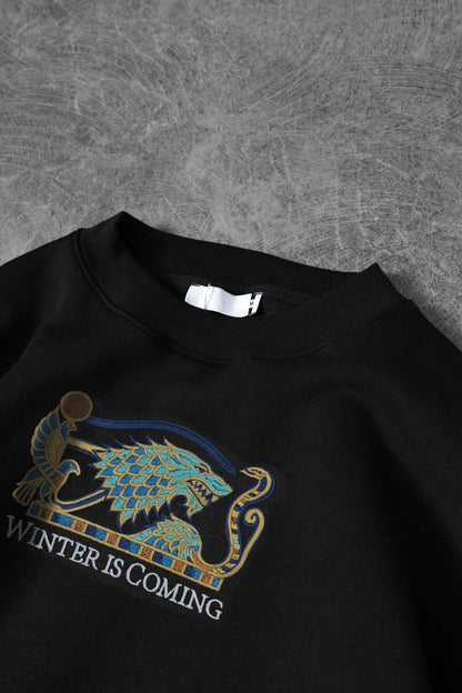 " Winter Is Coming " Oversized Crew-Neck
