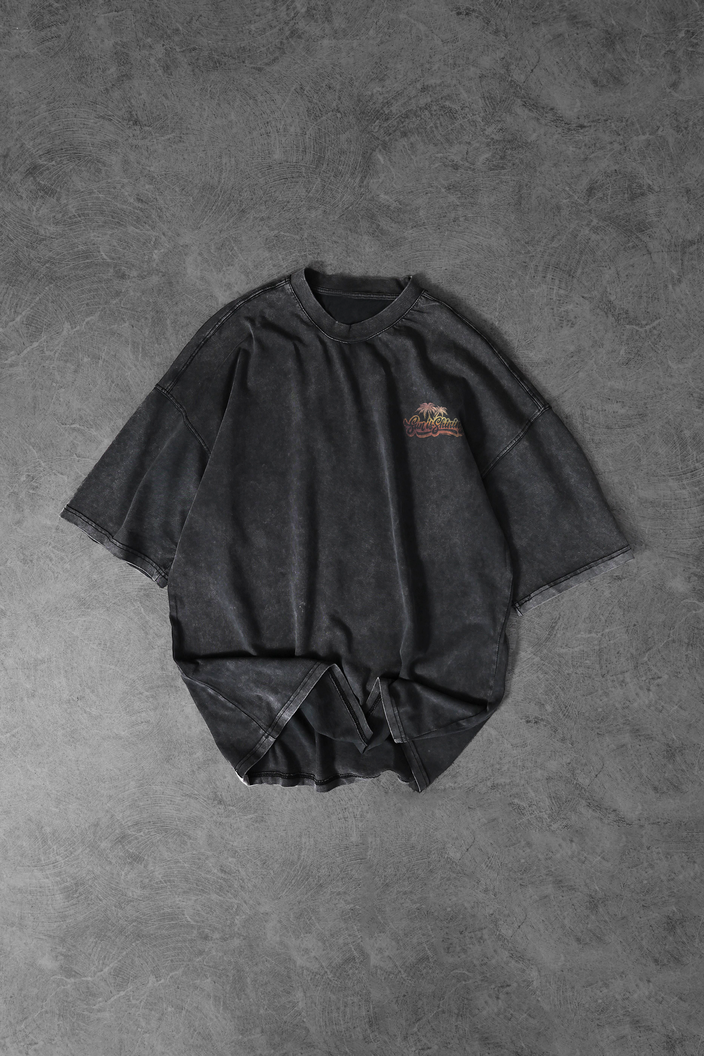 " Summer 26 Legacy " Acid-Washed Oversized Tee