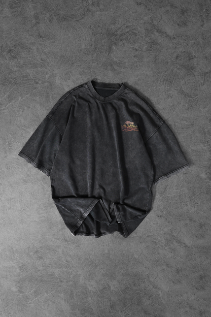 " Summer 26 Legacy " Acid-Washed Oversized Tee