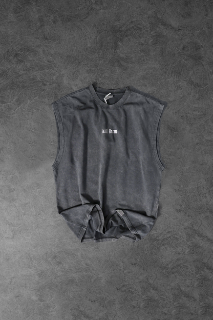 " Fallen Archers " Sleeveless Oversized Tee