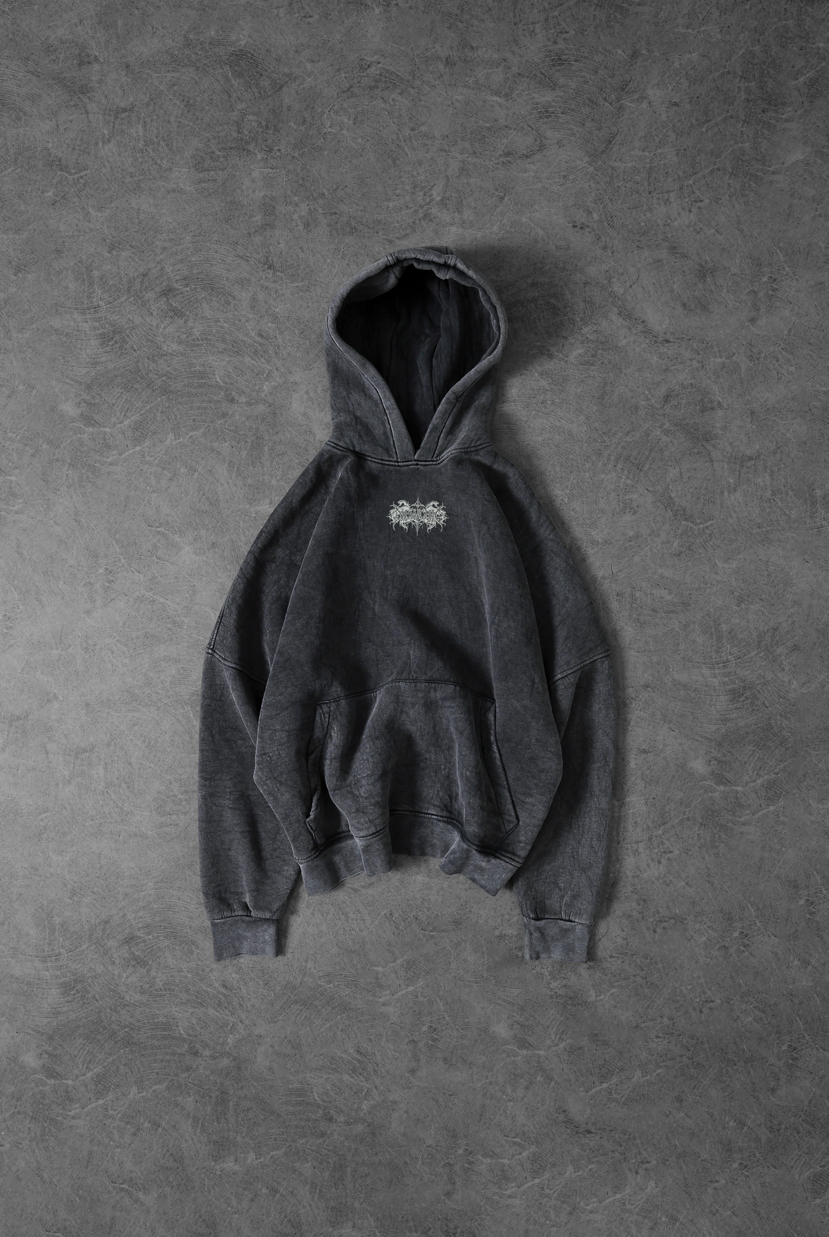 " MEDUSA 2.0 " Acid - Washed Oversized Hoodie