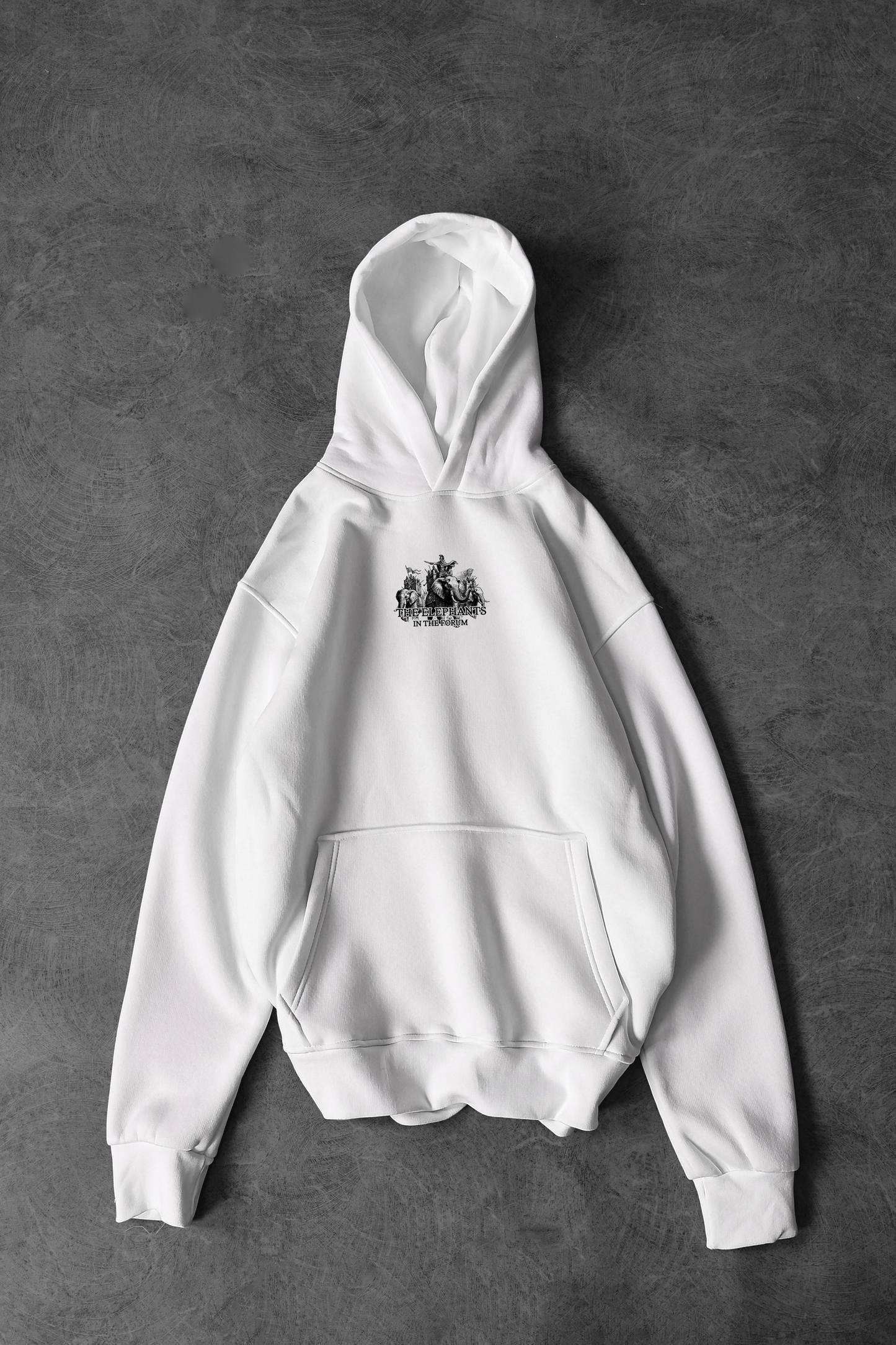 " Elephants in the Forum " Oversized Hoodie
