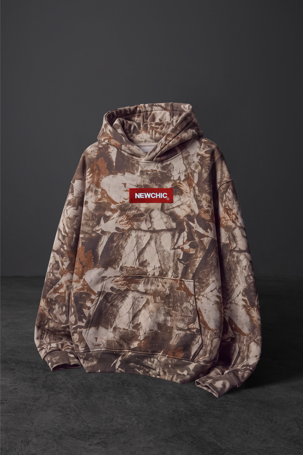 " American Desert Camo " DG-Printed Oversized Hoodie