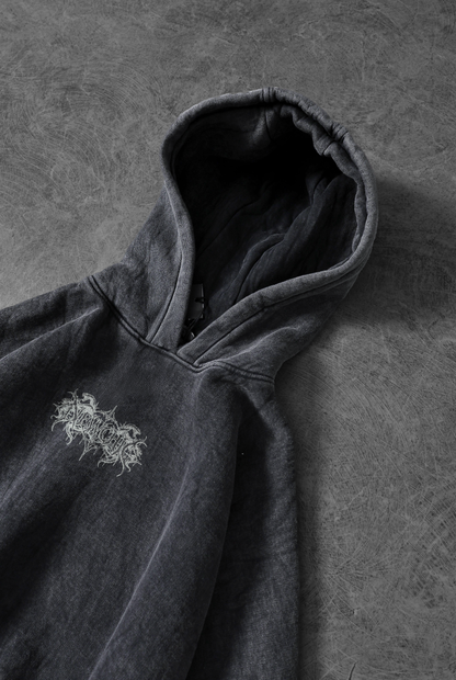" MEDUSA 2.0 " Acid - Washed Oversized Hoodie