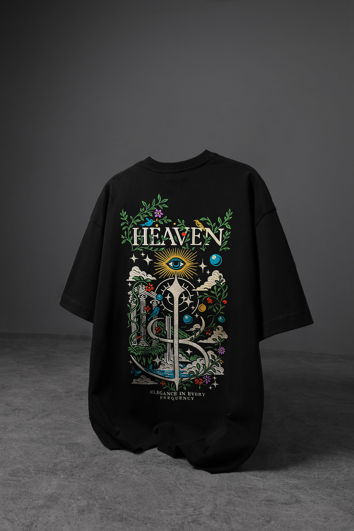 " Land Of Eternity " Heaven's Oversized Tee