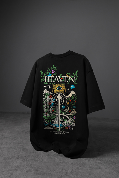 " Land Of Eternity " Heaven's Oversized Tee