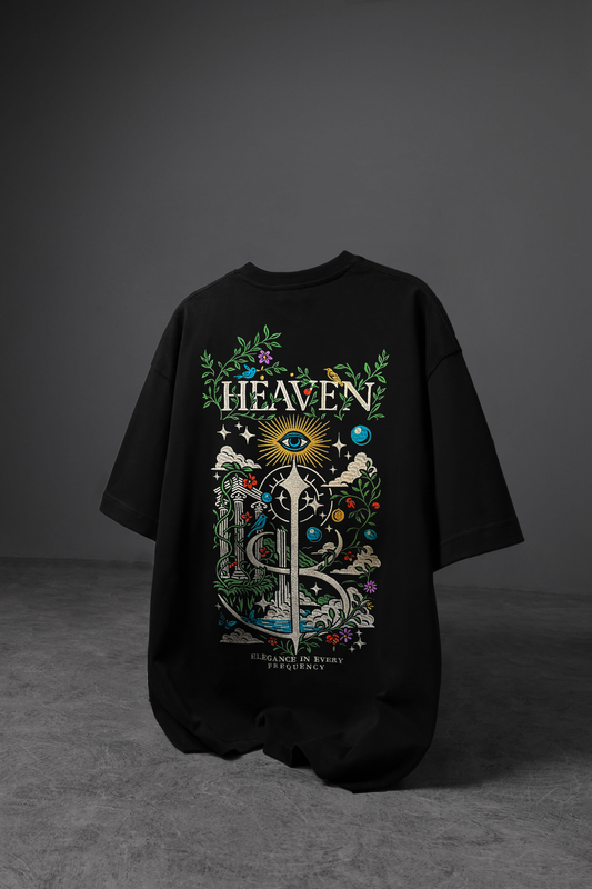 " Land Of Eternity " Heaven's Oversized Tee