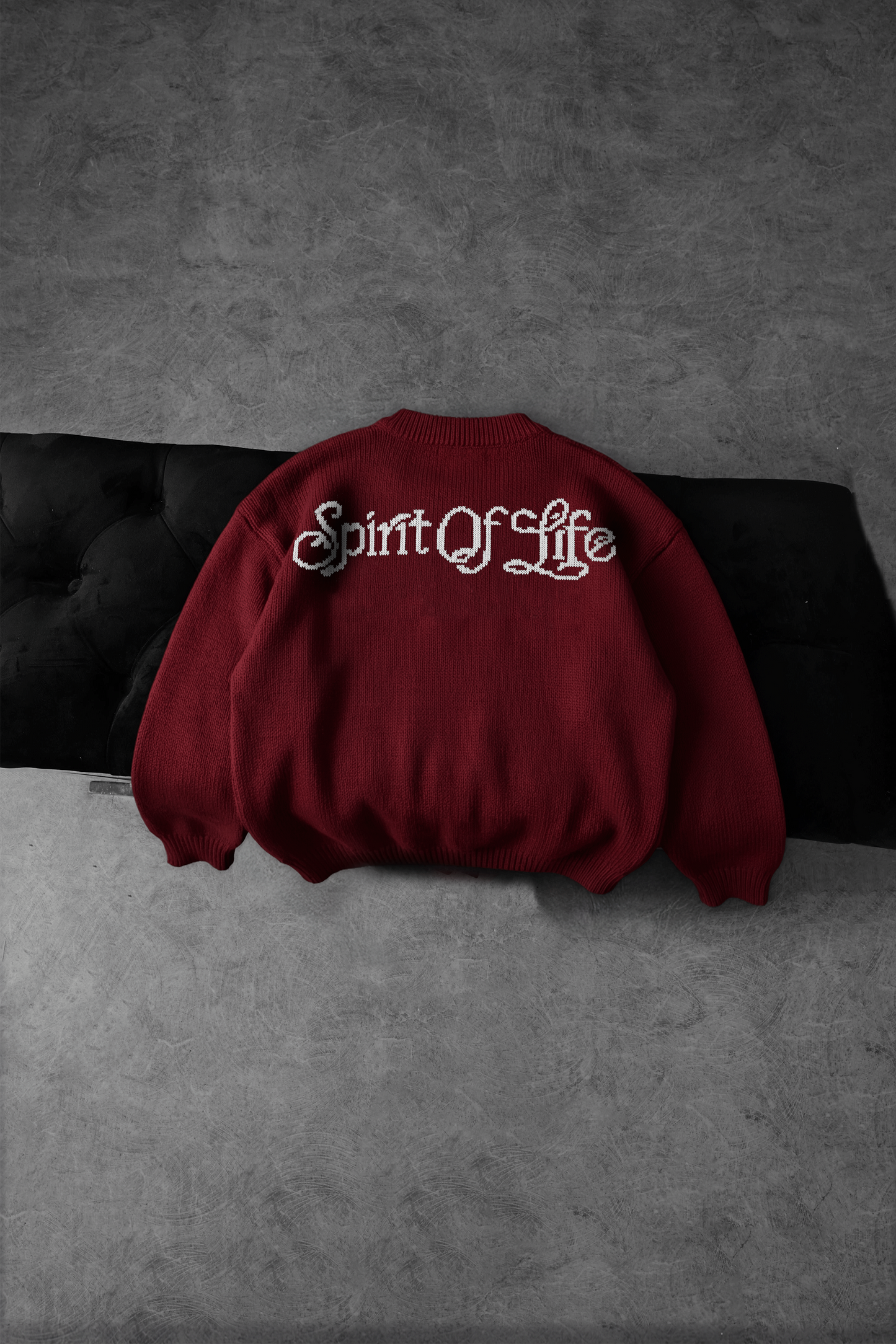 " Spirit Of life " Knit Pullover