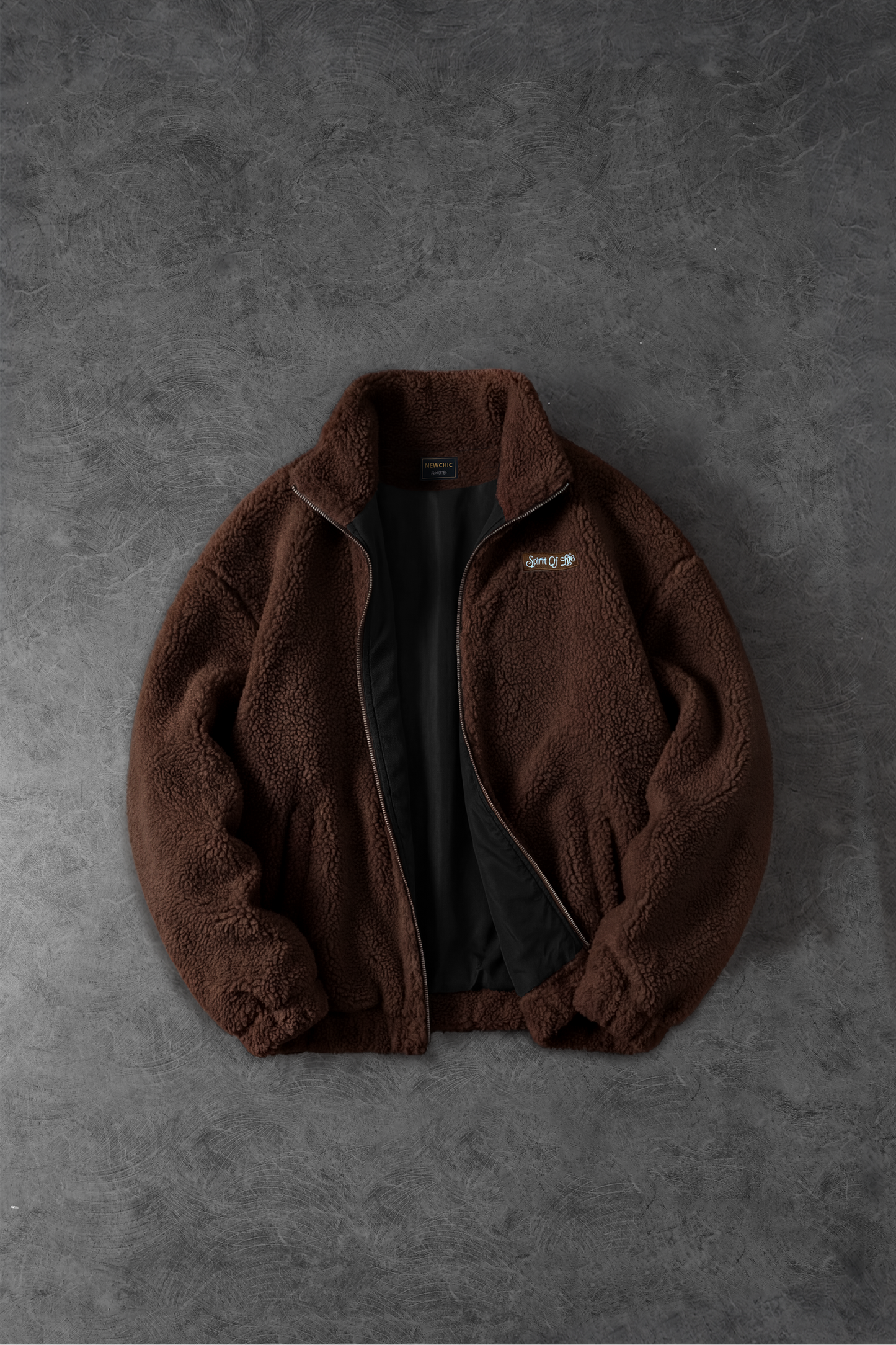 " Russian Bear " Sherpa Jacket