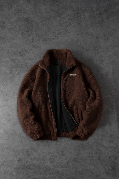 " Russian Bear " Sherpa Jacket