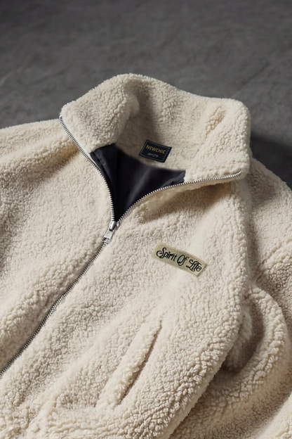 " Russian Bear " Sherpa Jacket