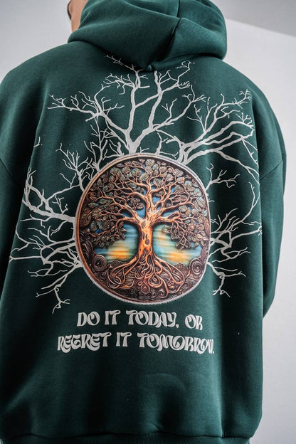 " Tree " Oversized Hoodie